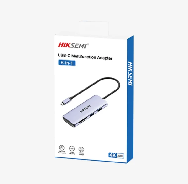 HIKSEMI 8-In-1 Type-C Multifunctional HUB - Image 4