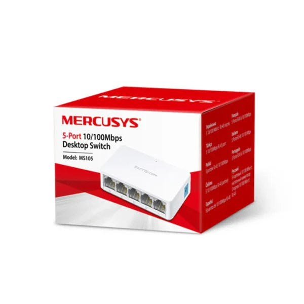 MS105 5-Port 10/100Mbps Desktop Switch - Image 4