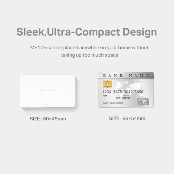 MS105 5-Port 10/100Mbps Desktop Switch - Image 2