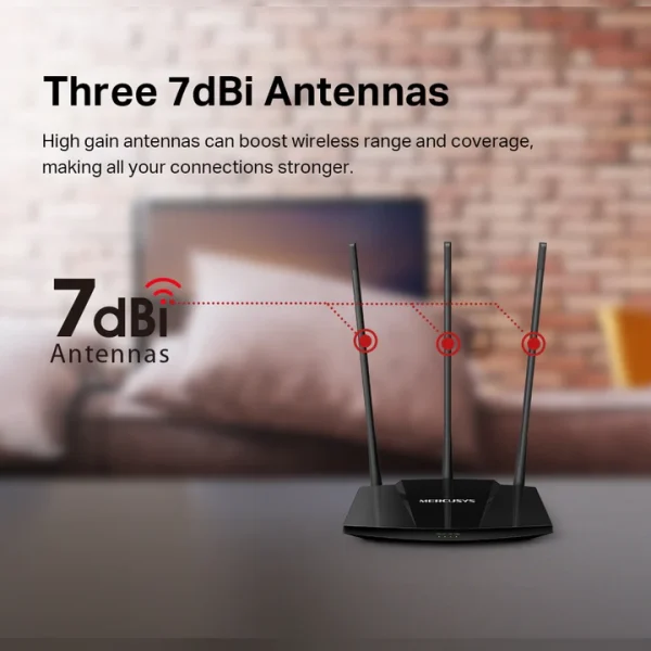 MW330HP 300Mbps High Power Wireless N Router - Image 3