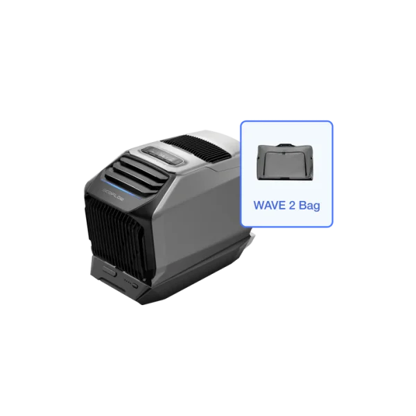 EcoFlow WAVE 2 + Add-on Battery + WAVE 2 Bag