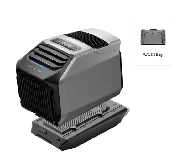 EcoFlow WAVE 2 + Add-on Battery + WAVE 2 Bag - Image 2